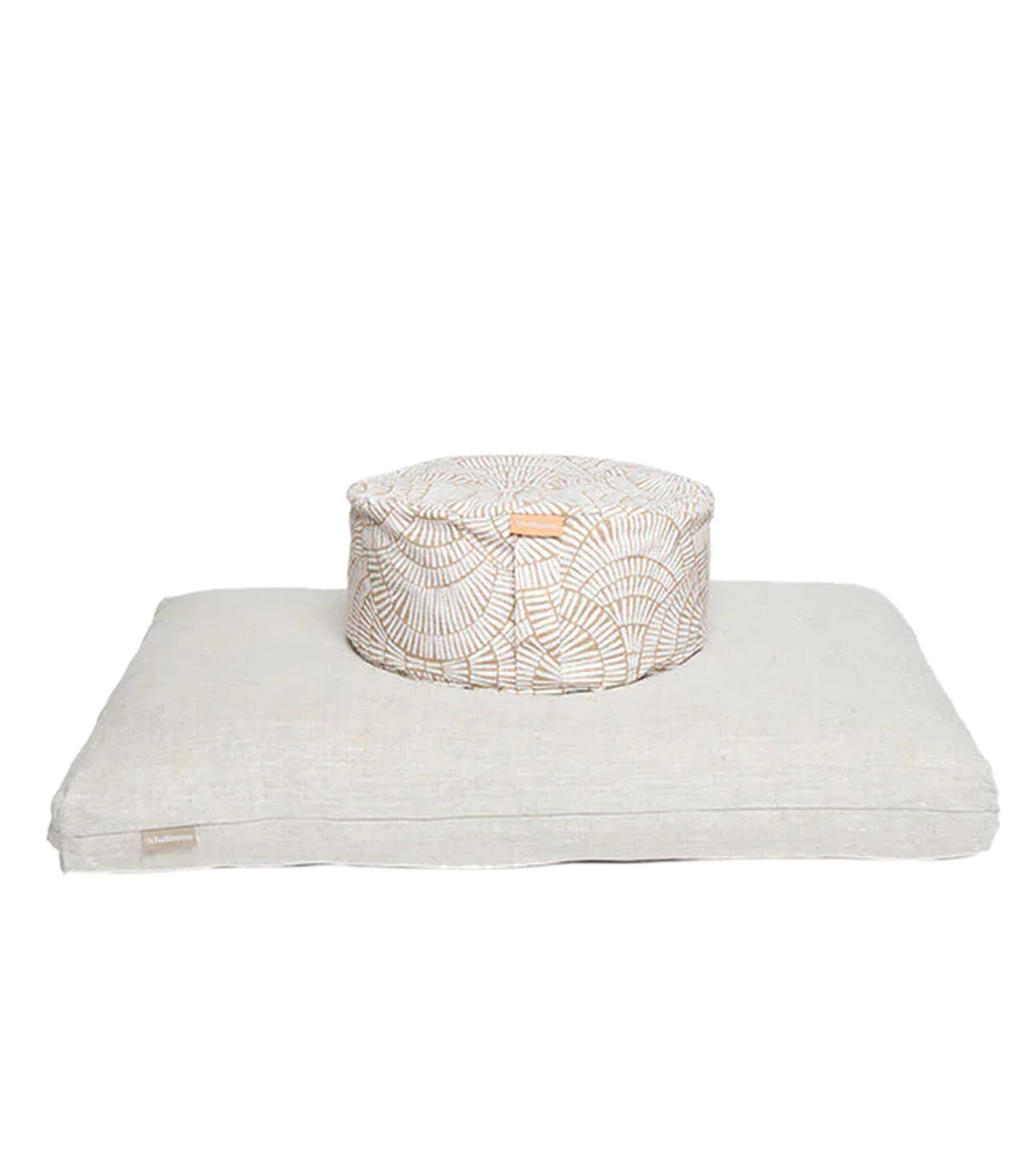 B, Halfmoon Cotton + Linen Mod Sit Set - Image 4
