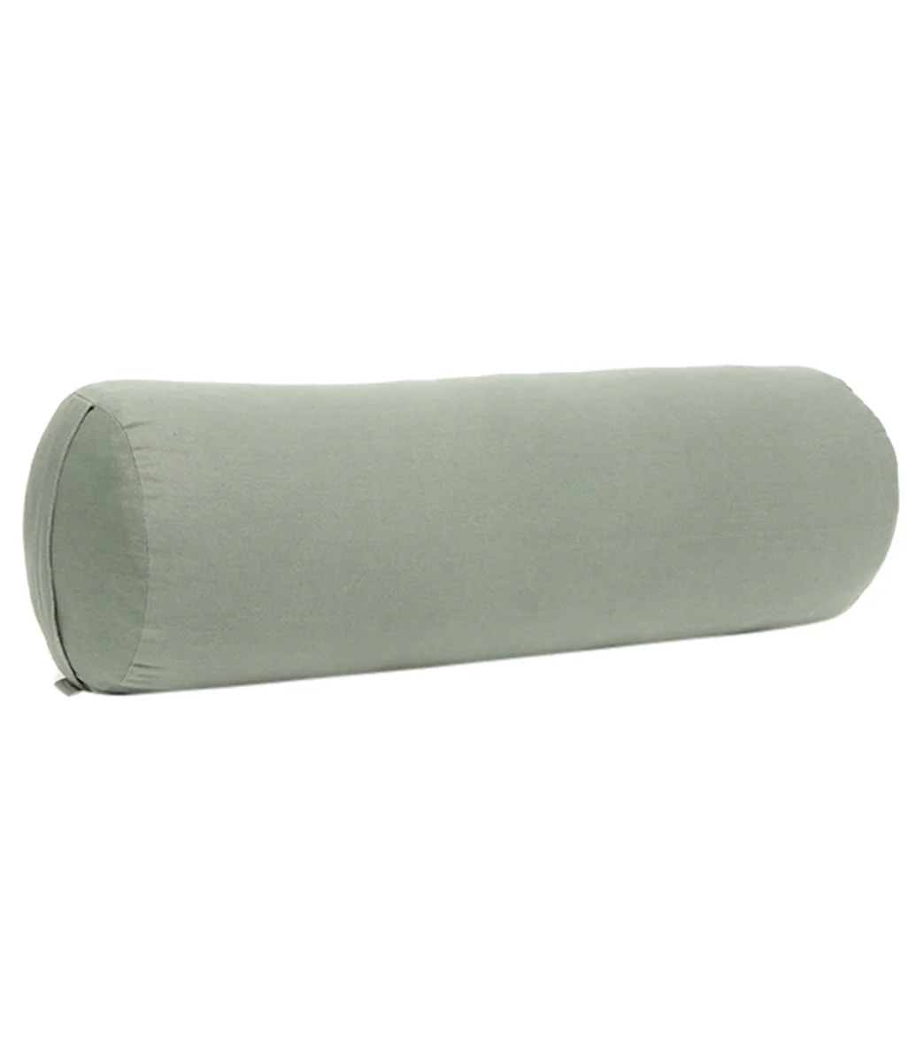 B, Halfmoon Essential Cotton Cylindrical Bolster