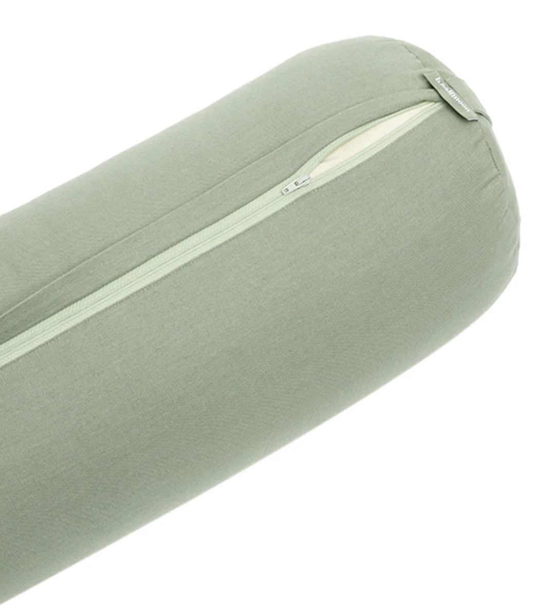 B, Halfmoon Essential Cotton Cylindrical Bolster - Image 2