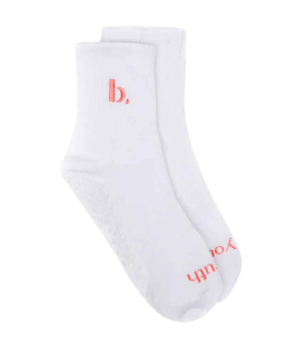 B, Halfmoon Grip Socks - Image 2