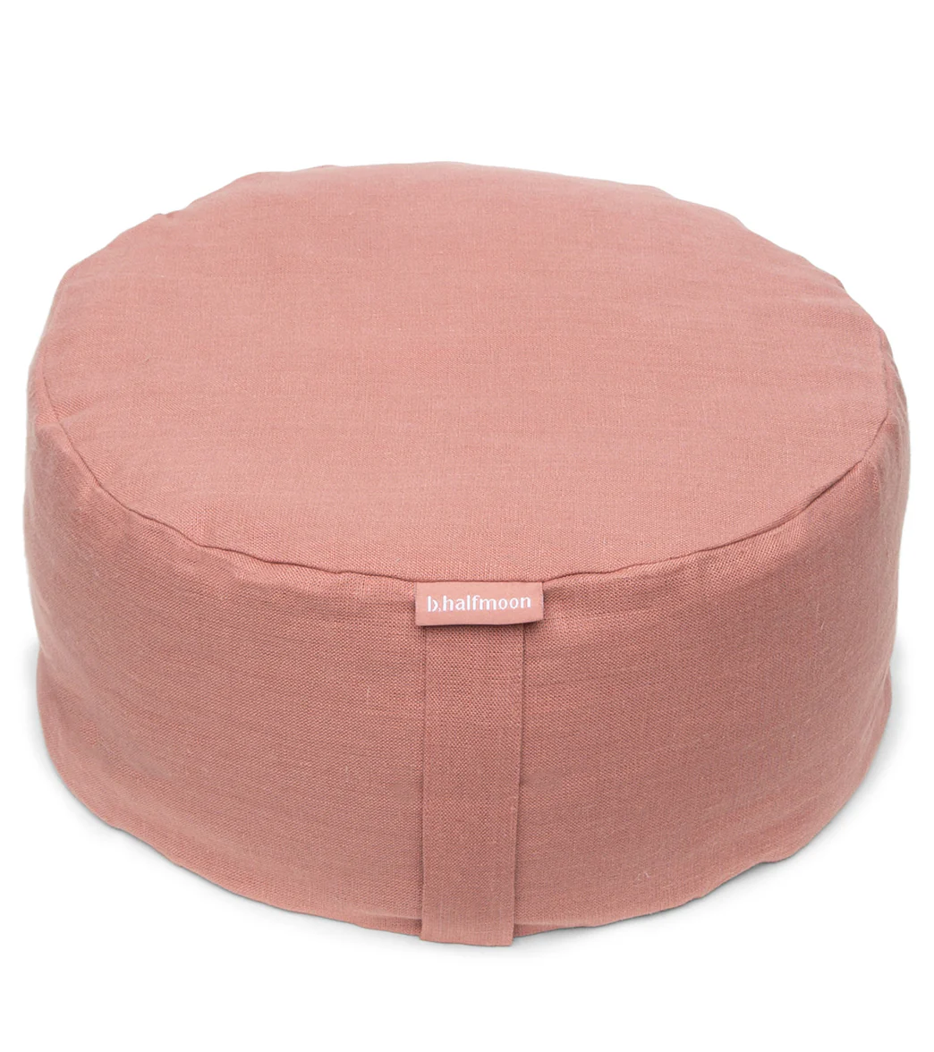 B, Halfmoon Linen Mod Meditation Cushion - Image 4