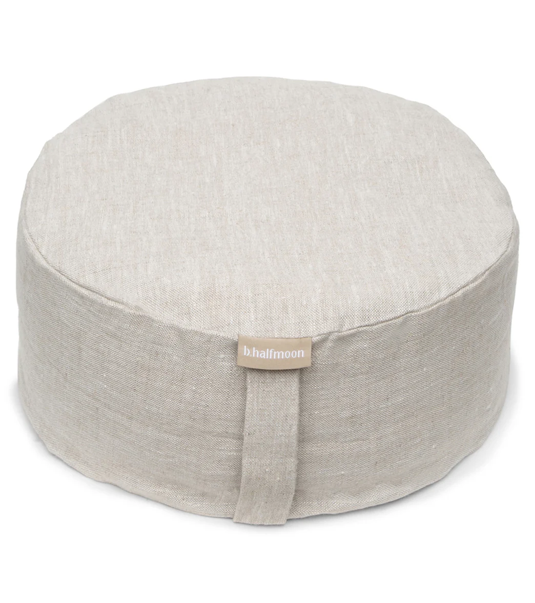 B, Halfmoon Linen Mod Meditation Cushion - Image 5
