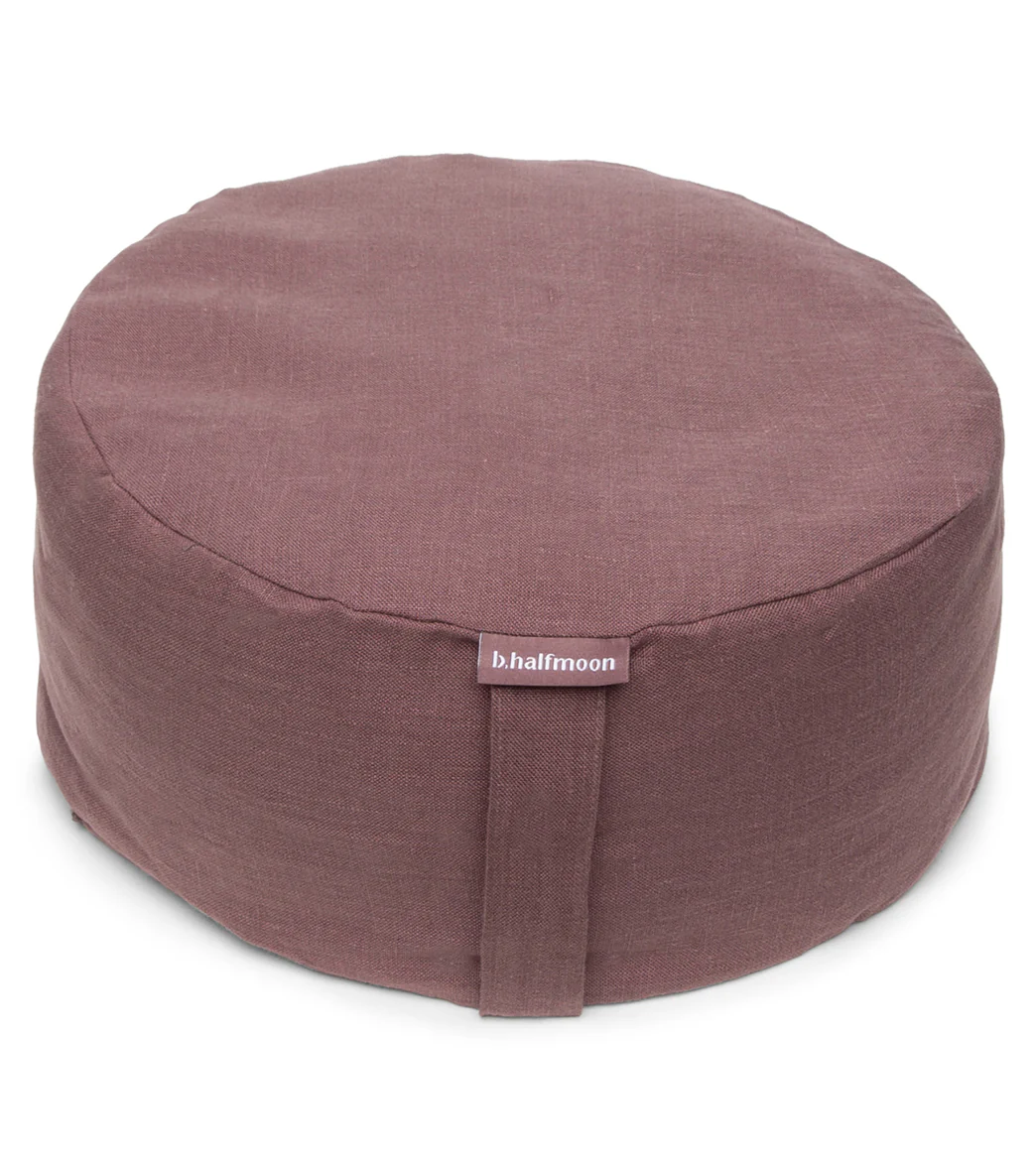B, Halfmoon Linen Mod Meditation Cushion - Image 9