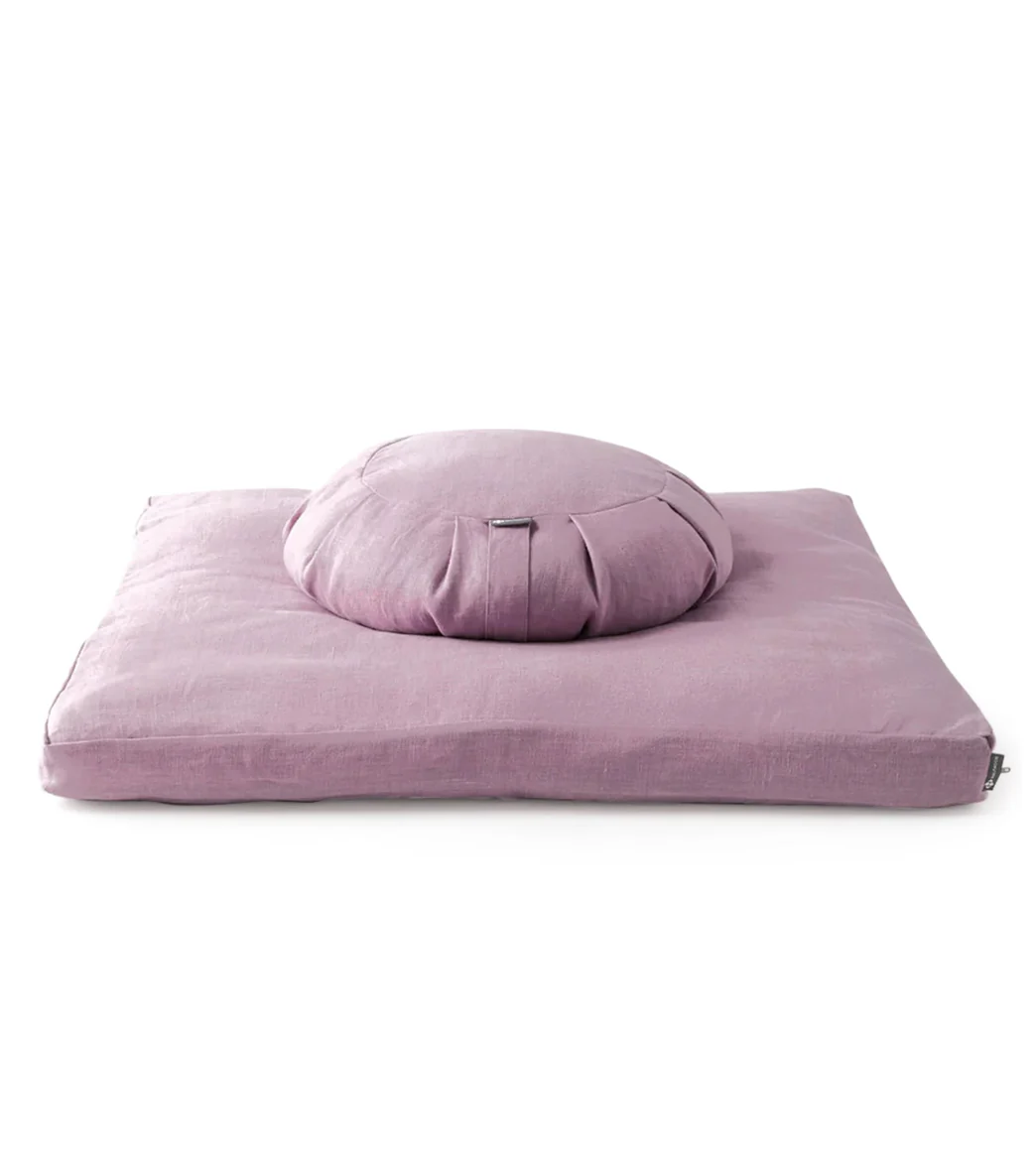 B, Halfmoon Linen Round Sit Set - Image 3