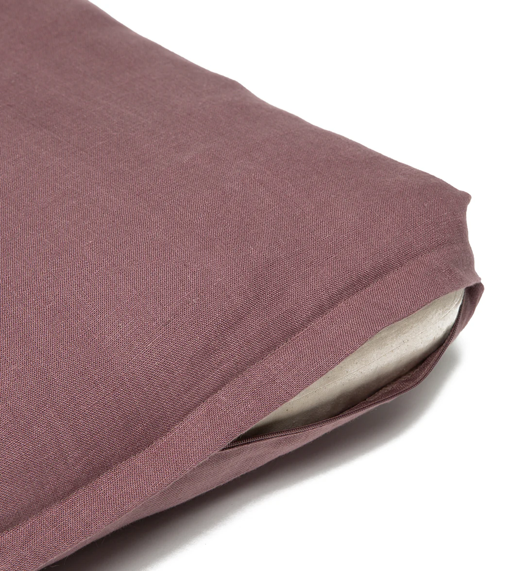 B, Halfmoon Linen Zabuton - Image 10
