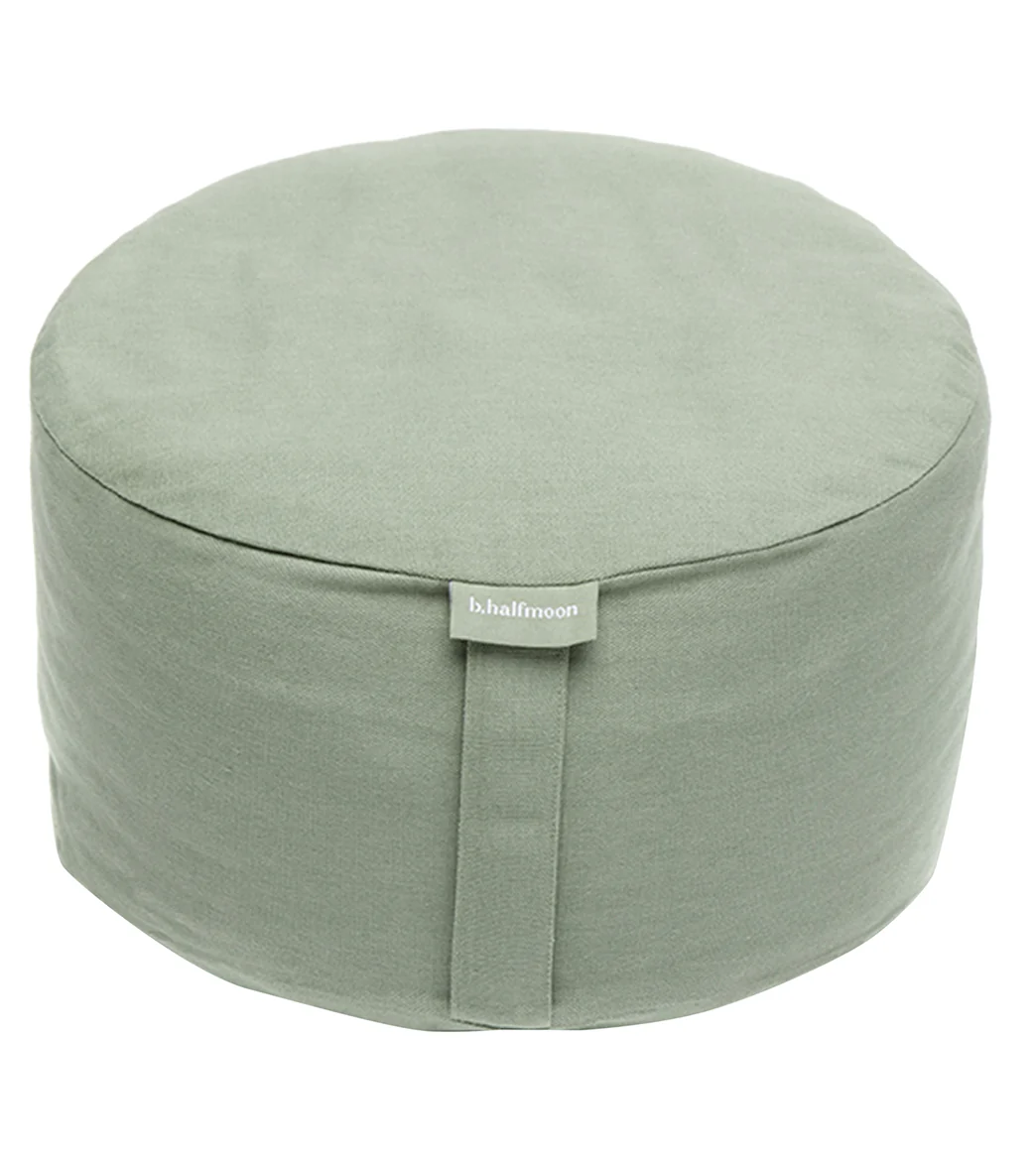 B, Halfmoon Mod Cotton Meditation Cushion - Image 4