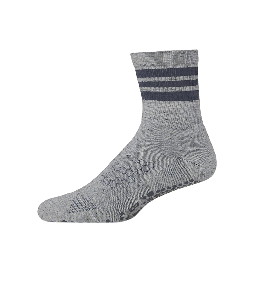 BASE 33 Unisex Crew Yoga Grip Socks - Image 10