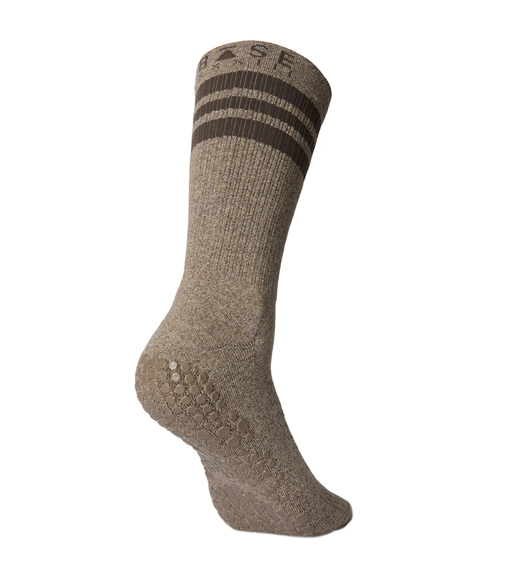 BASE 33 Unisex Crew Yoga Grip Socks - Image 23
