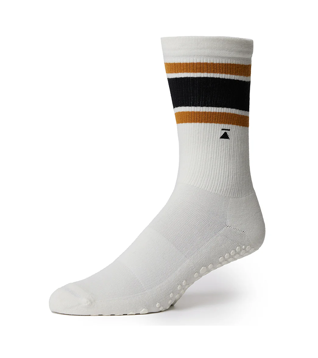 BASE 33 Unisex Crew Yoga Grip Socks - Image 29