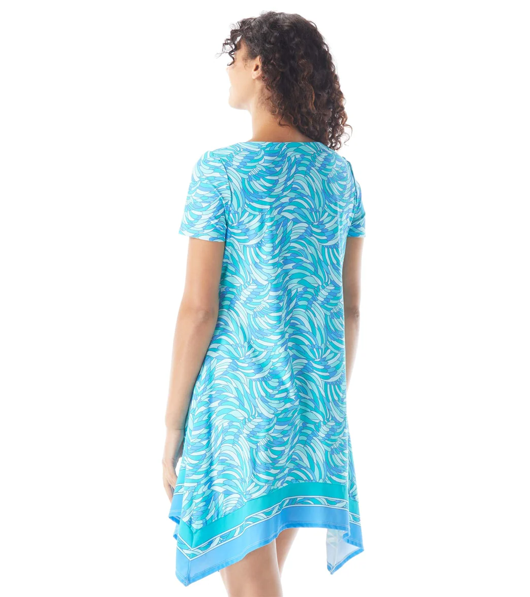 Beach House Delray Scarf Hem T- Shirt Dress - Image 2