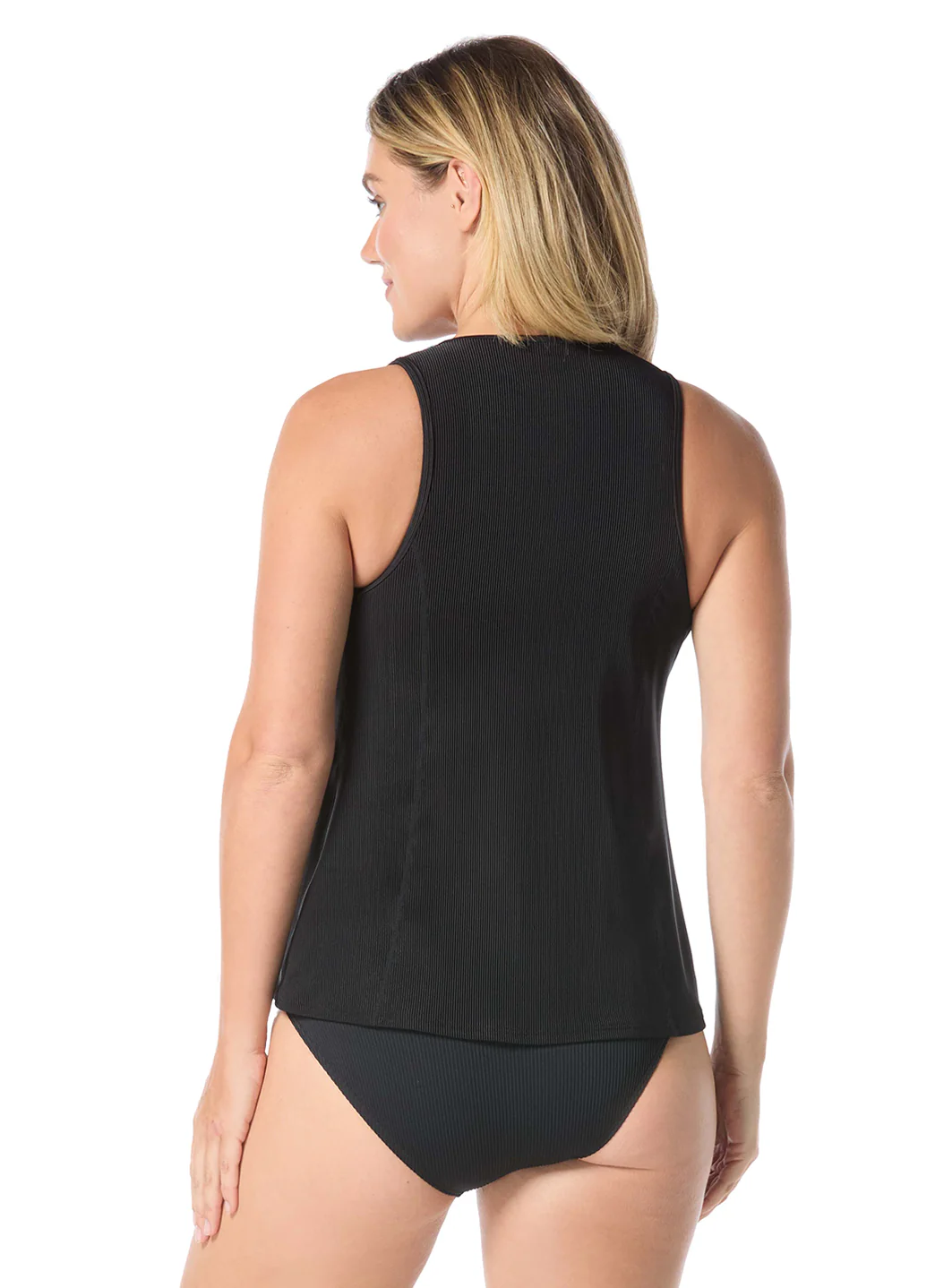 Beach House Sport Women's Wild Calypso Rib Racer Tankini Top - Image 3