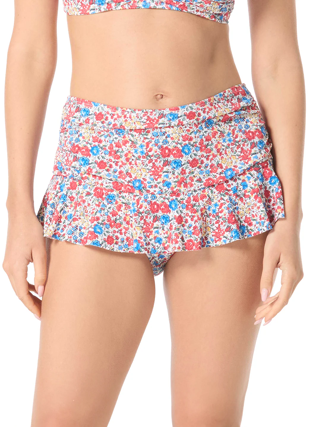 Beach House Women's Bella Flora Pique Penny Swim Skirt - Image 3