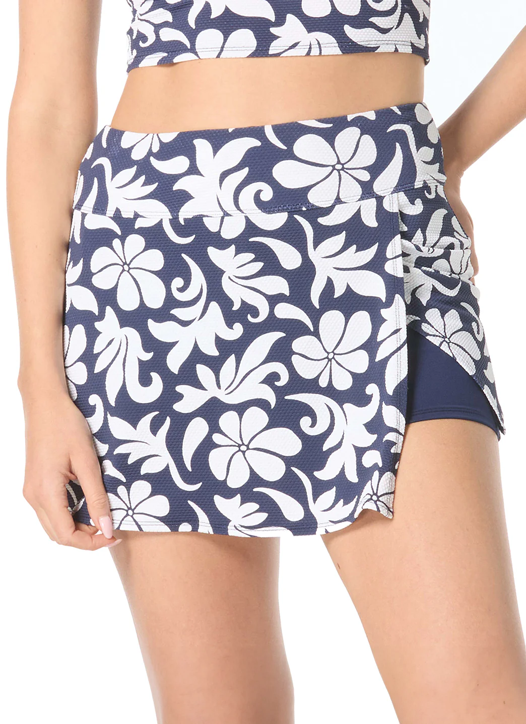 Beach House Women's Block Trop Pique Becca Swim Skort - Image 4