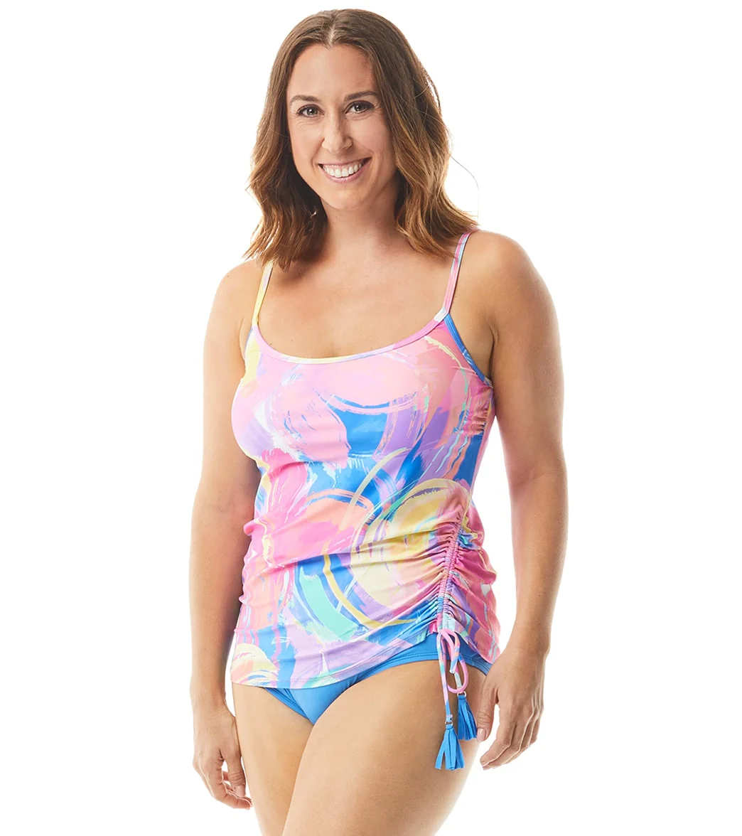 Beach House Women's Sea Soiree Bridget Side Tie Tankini Top - Image 7