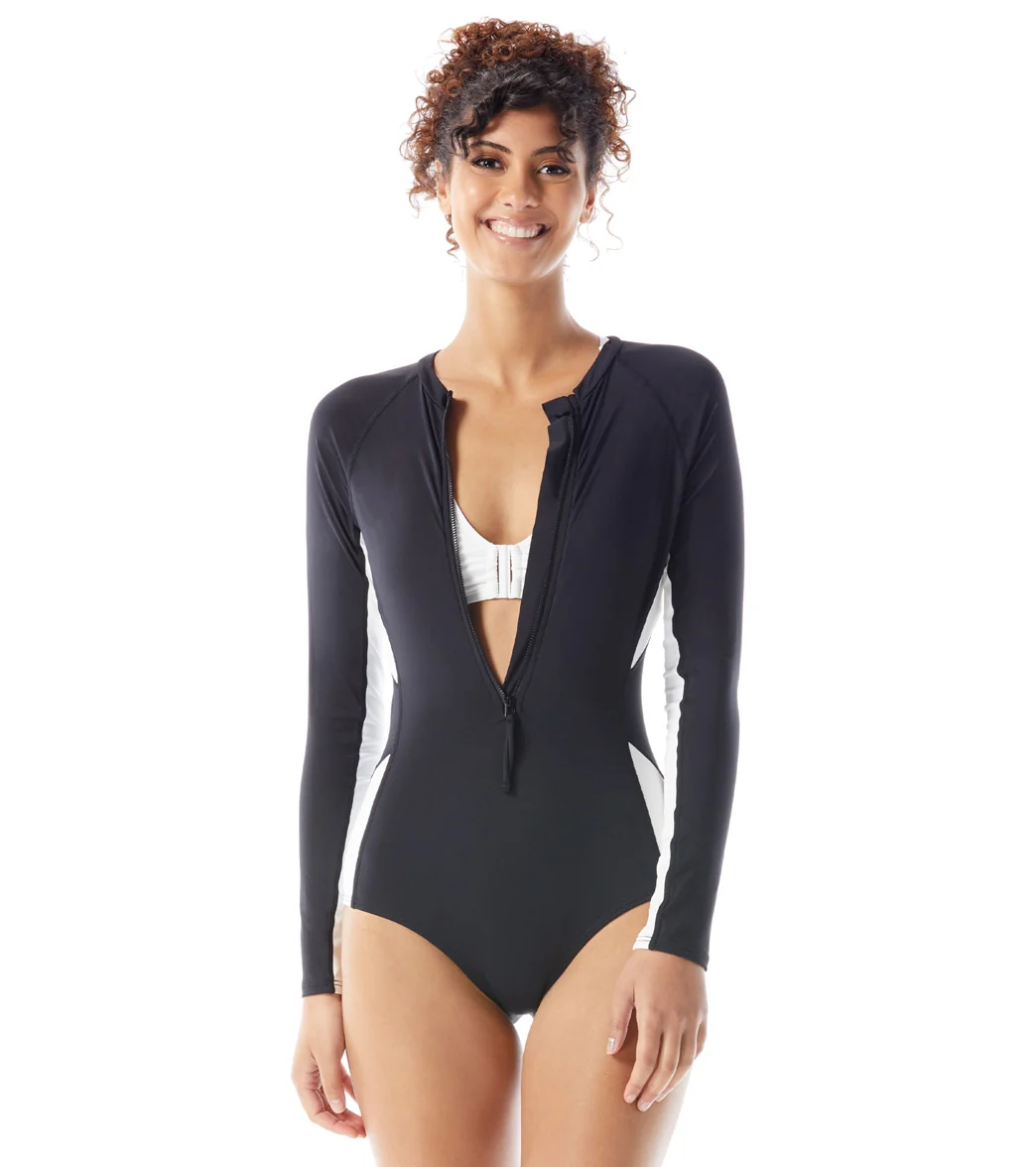 Beach House Women's Sunblock Color Block Sculp Two Piece Swimsuit - Image 14