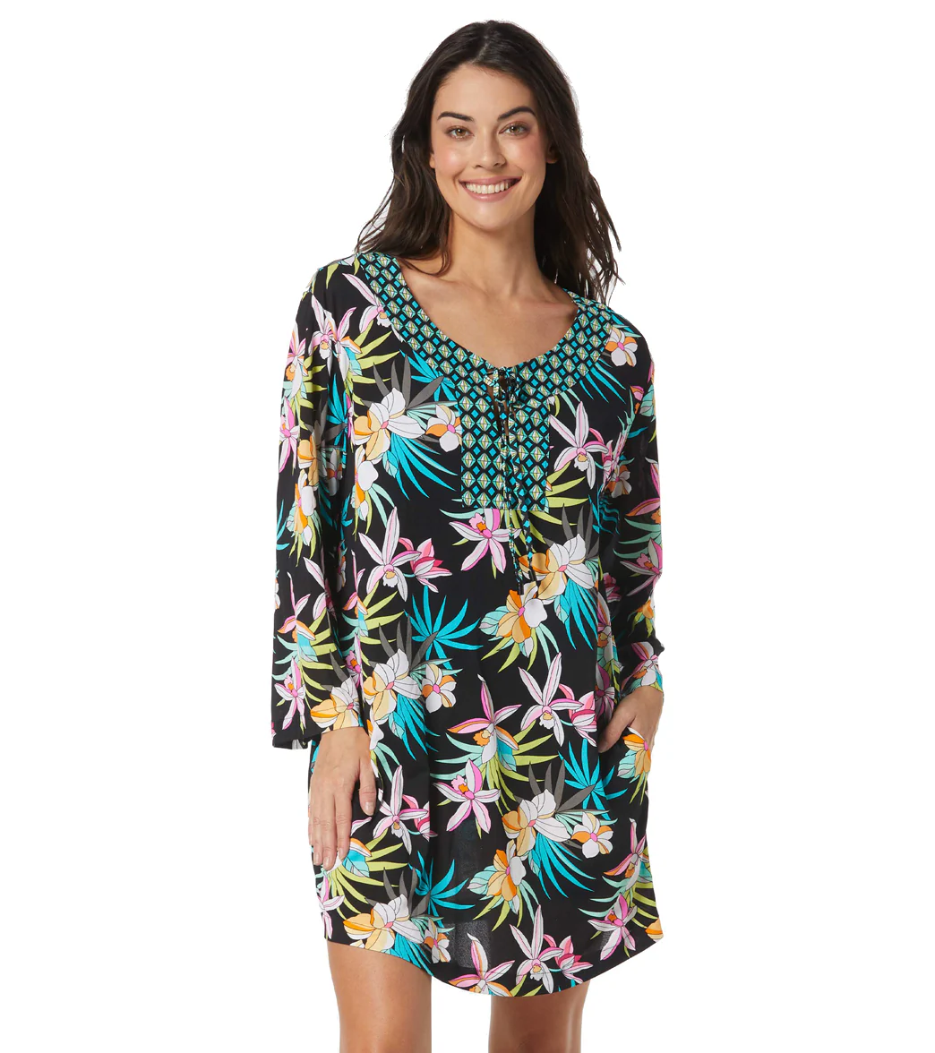 Beach House Women's Tropic Bloom Faye Caftan - Image 5