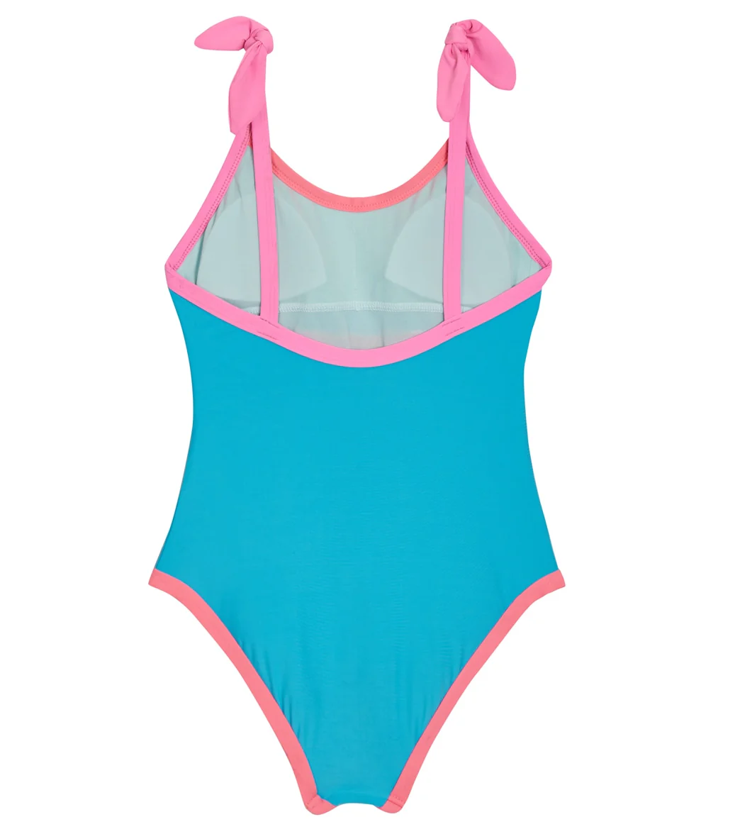 Beach Lingo Girls' Venice Beach Colorblock Binding One Piece Swimsuit (Big Kid) - Image 6