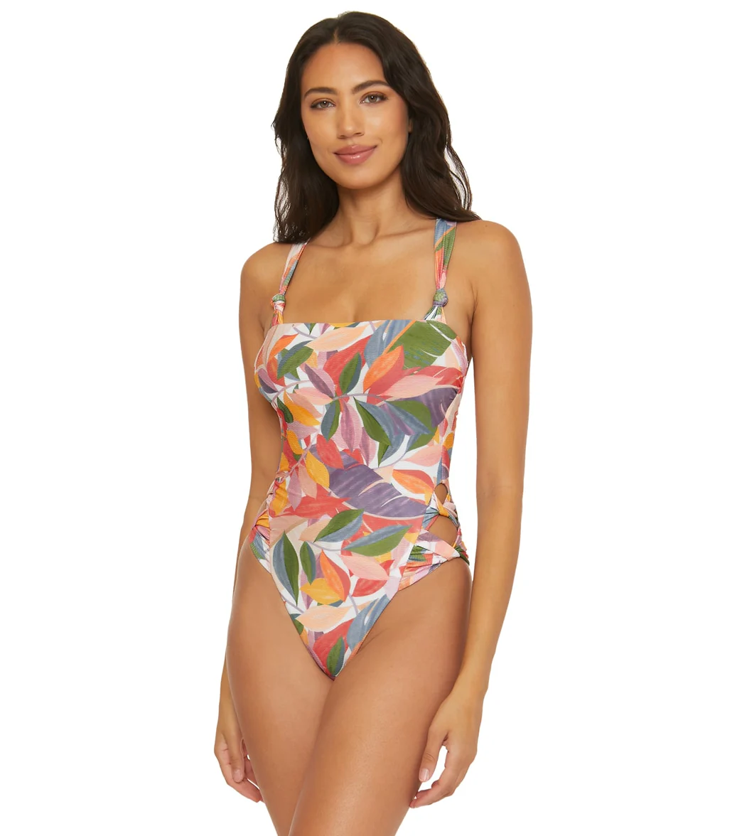 Becca Swim Women's Bora Bora Lana High Leg One Piece Swimsuit - Image 8