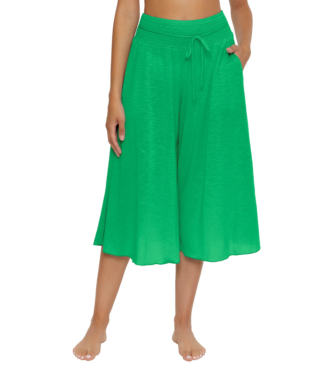 Becca Swim Women's Breezy Basics Gaucho Cover Up Pants - Image 6