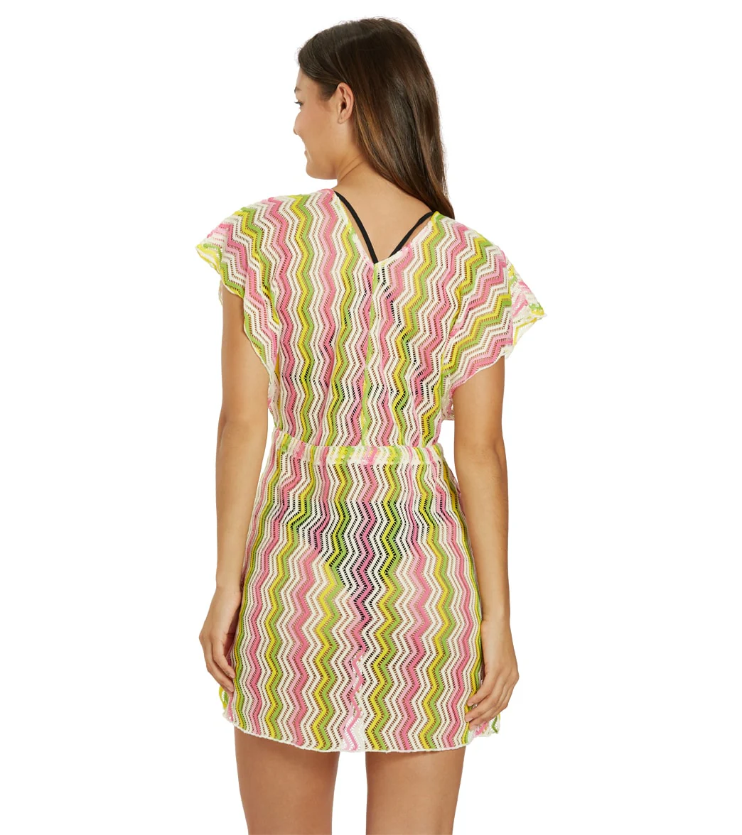 Becca Swim Women's Celeste V Front Dress Cover Up - Image 3