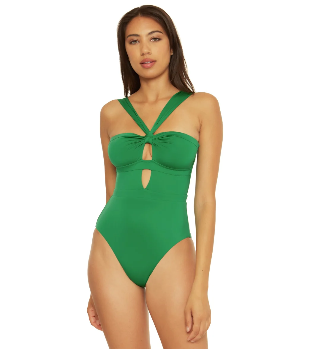 Becca Swim Women's Colorcode Bandeau One Piece Swimsuit - Image 6