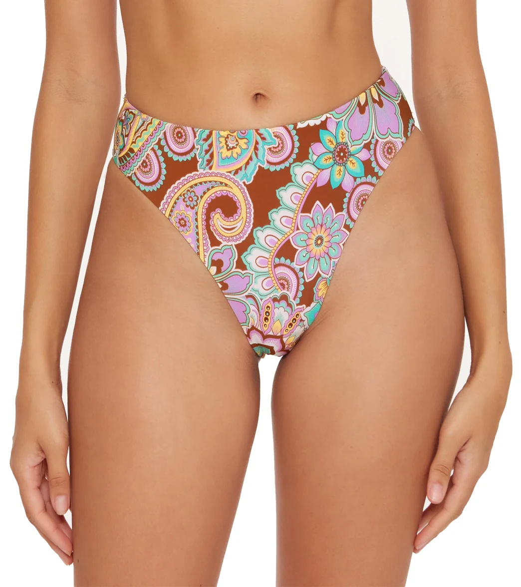 Becca Swim Women's Groovy French Reversible Bikini Bottom - Image 5