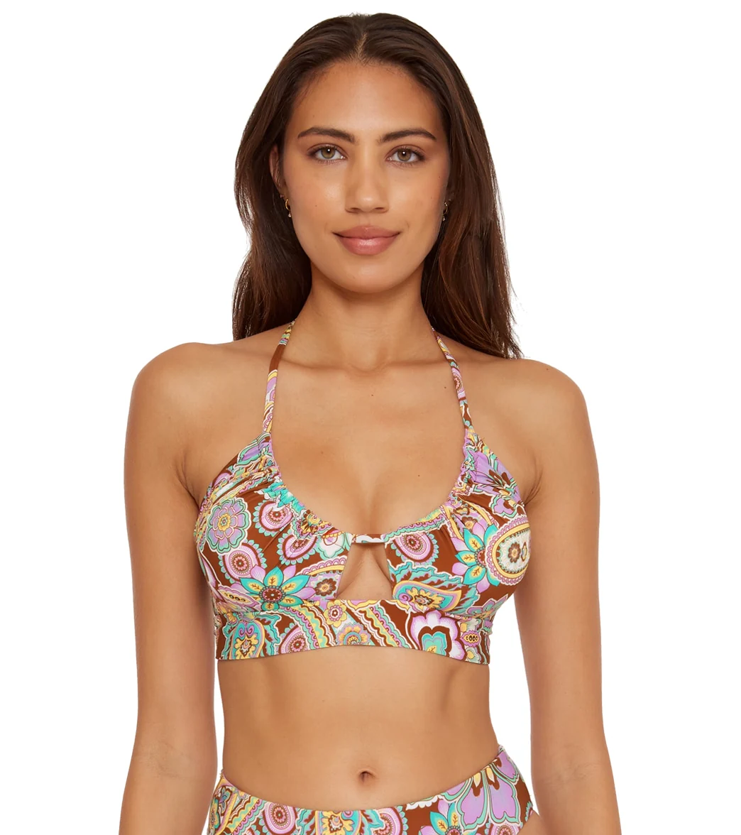 Becca Swim Women's Groovy Halter Bikini Top (D Cup) - Image 11