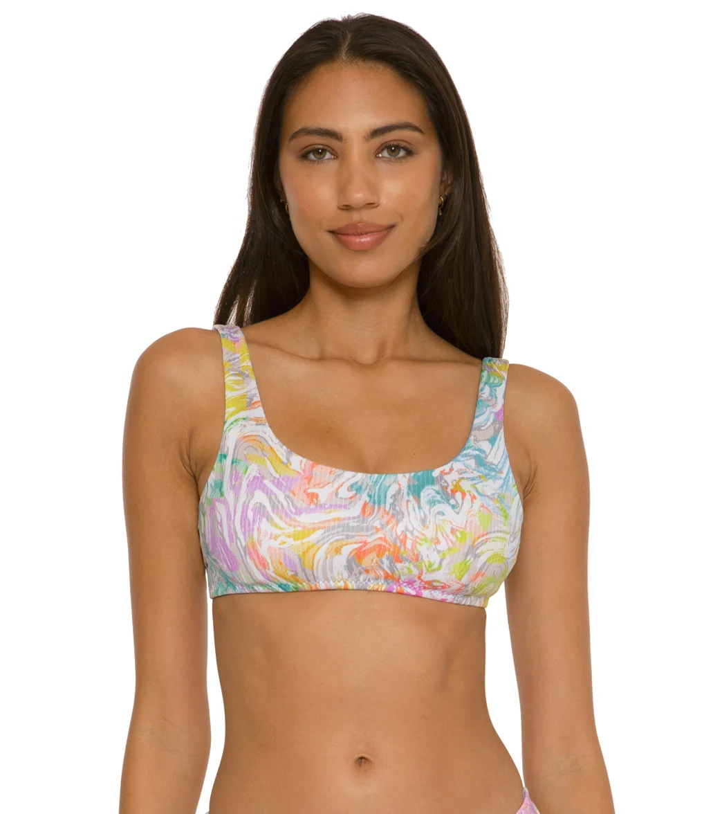 Becca Swim Women's Hot Springs Scoop Bikini Top - Image 6