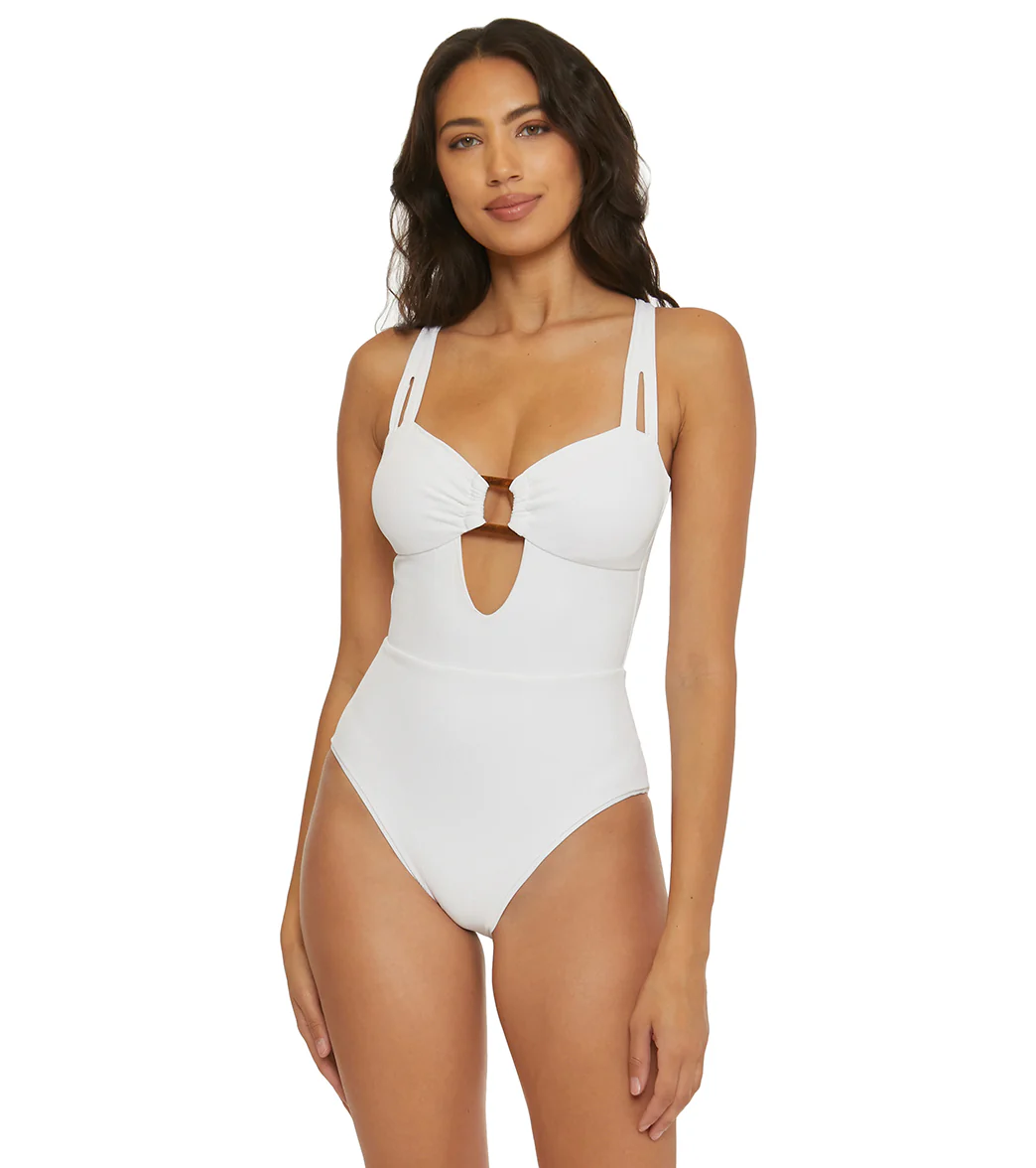 Becca Swim Women's Modern Edge One Piece Swimsuit - Image 5