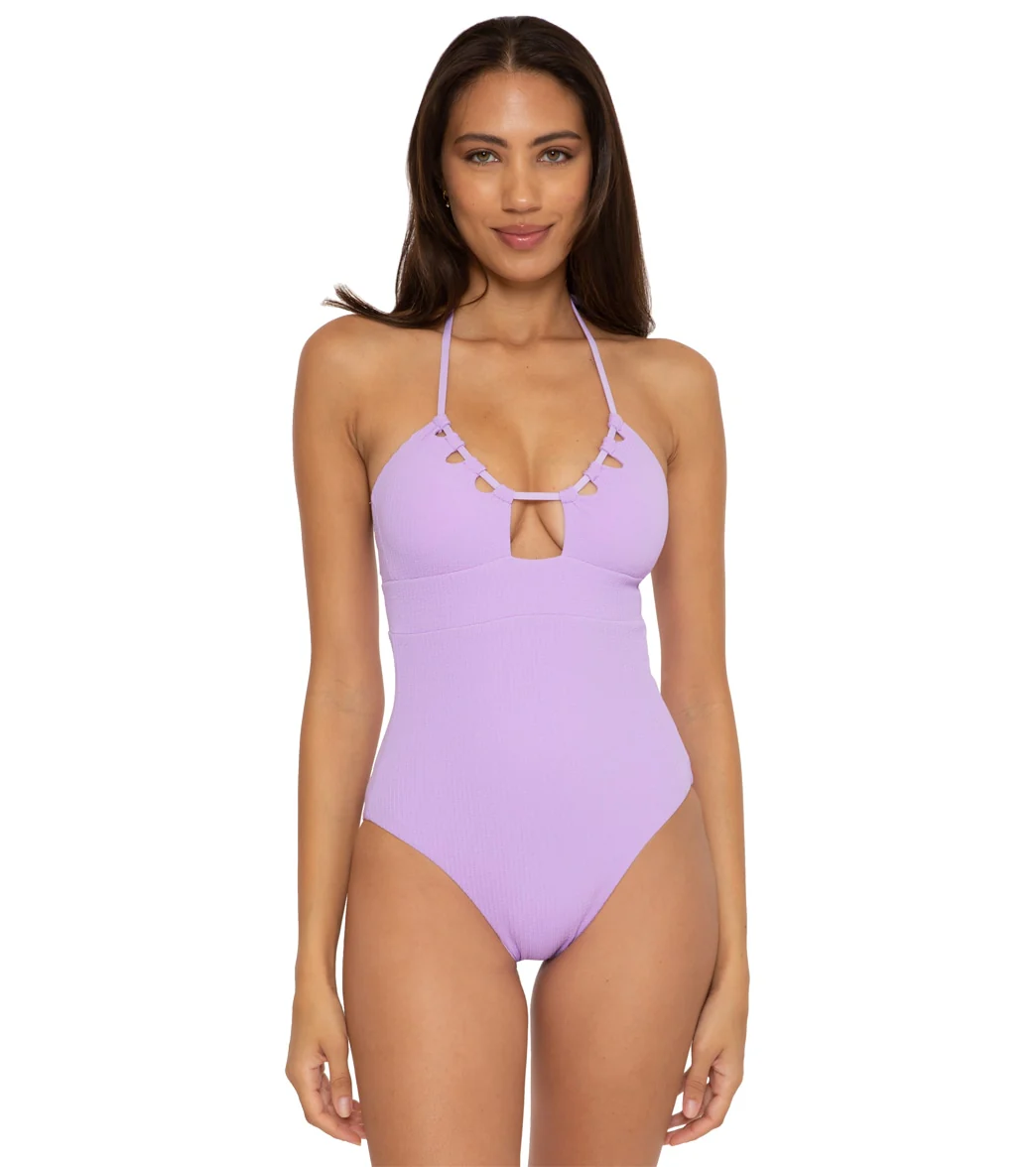 Becca Swim Women's Pucker Up Cutout One Piece Swimsuit - Image 10