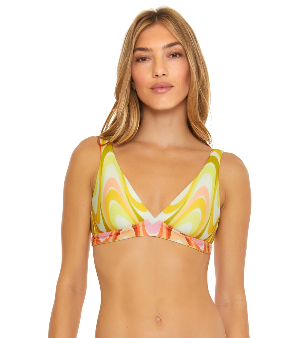 Becca Swim Women's Whirlpool Halter Bikini Top