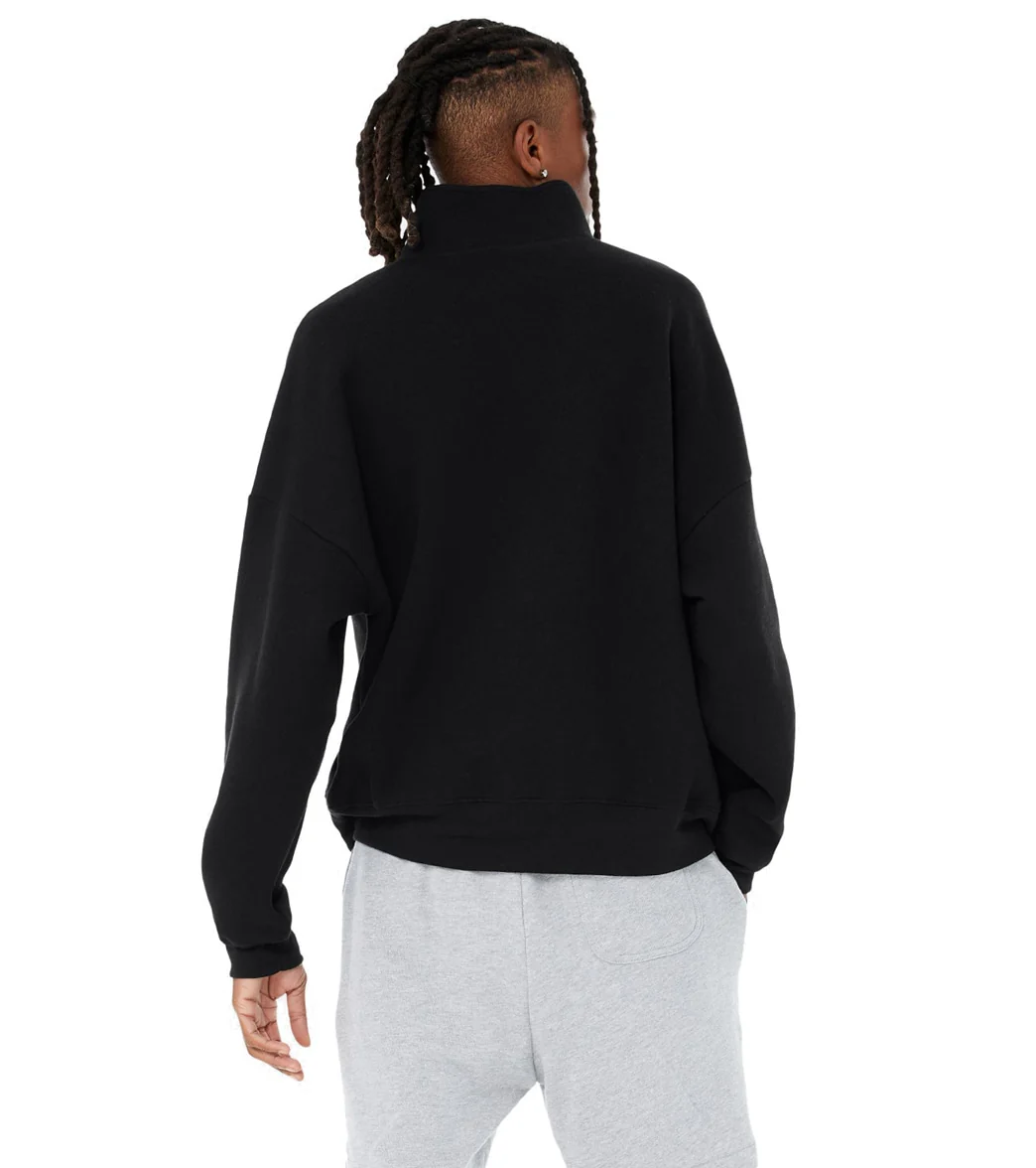 Bella + Canvas 1/2 Zip Sweatshirt - Image 3