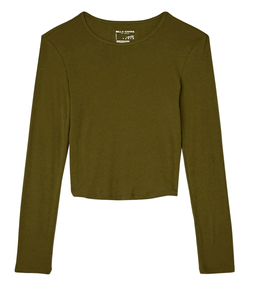Bella + Canvas Long Sleeve Micro Rib Tee - Image 10