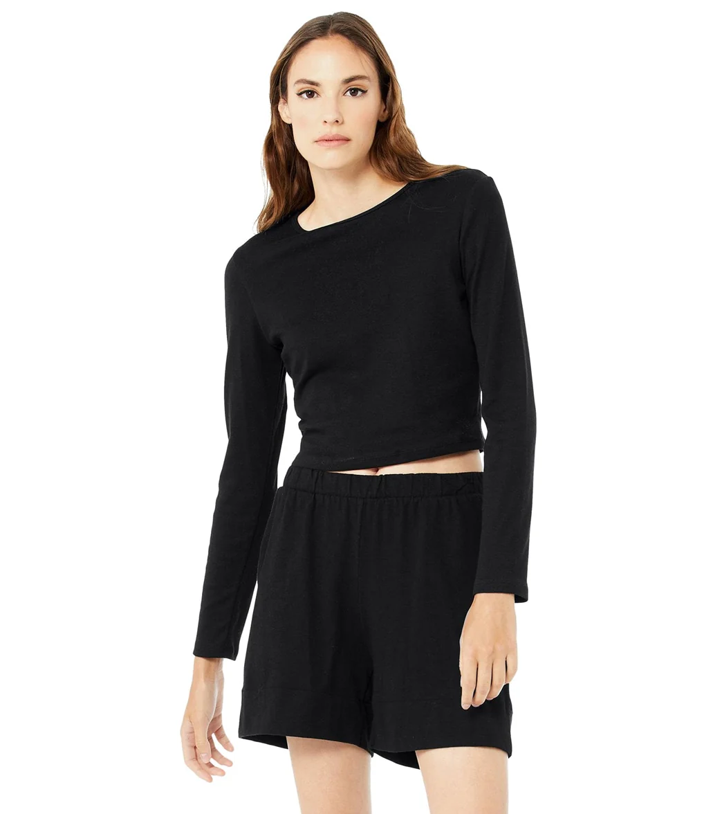 Bella + Canvas Long Sleeve Micro Rib Tee - Image 18