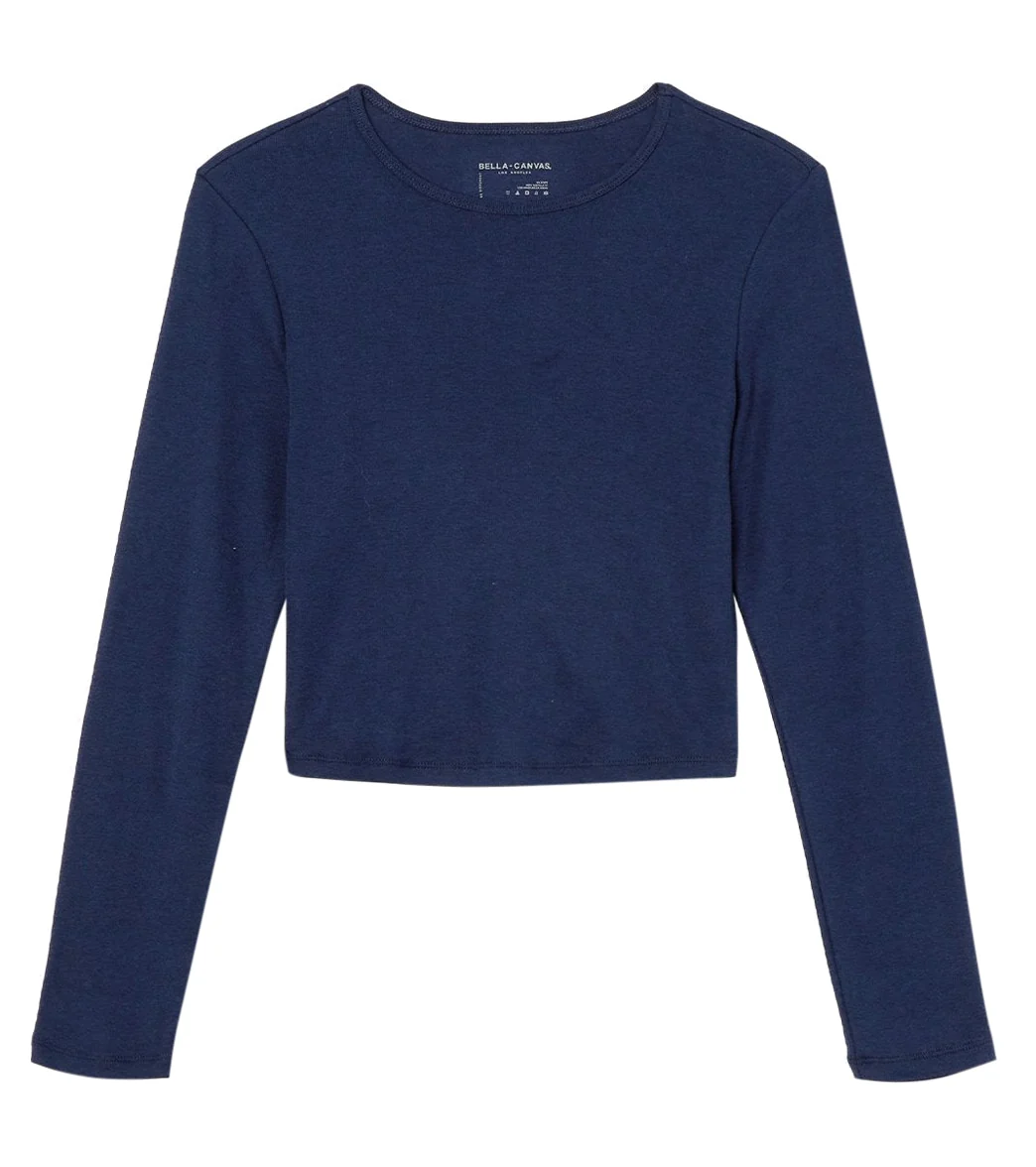 Bella + Canvas Long Sleeve Micro Rib Tee - Image 4