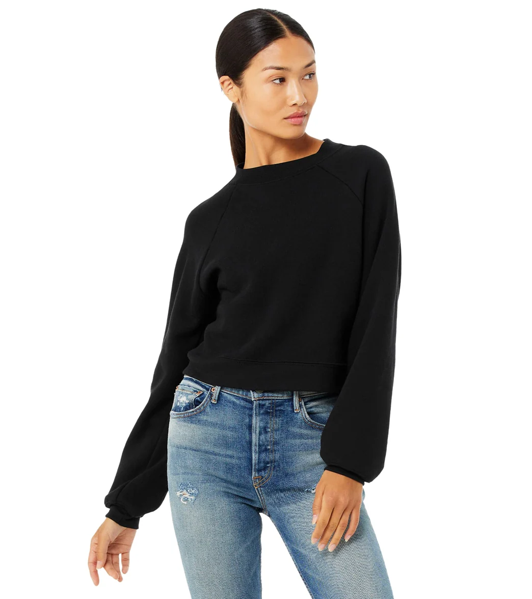 Bella + Canvas Raglan Sweatshirt - Image 18