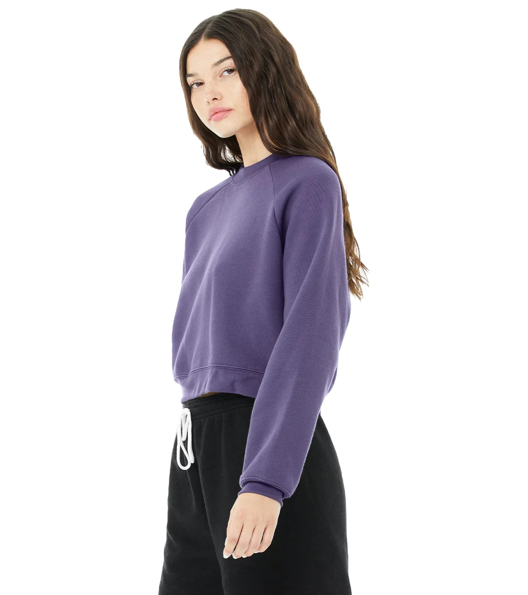 Bella + Canvas Raglan Sweatshirt - Image 2