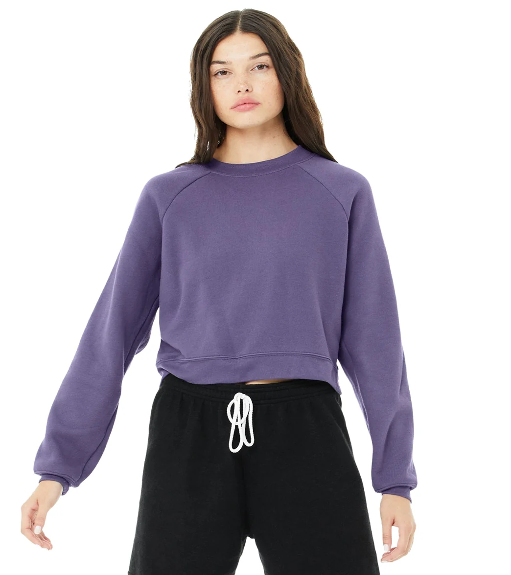 Bella + Canvas Raglan Sweatshirt - Image 6