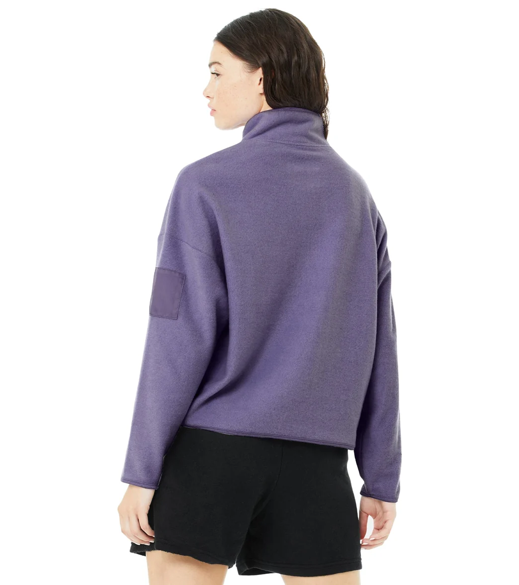 Bella + Canvas Sueded 1/2 Zip Pullover - Image 3
