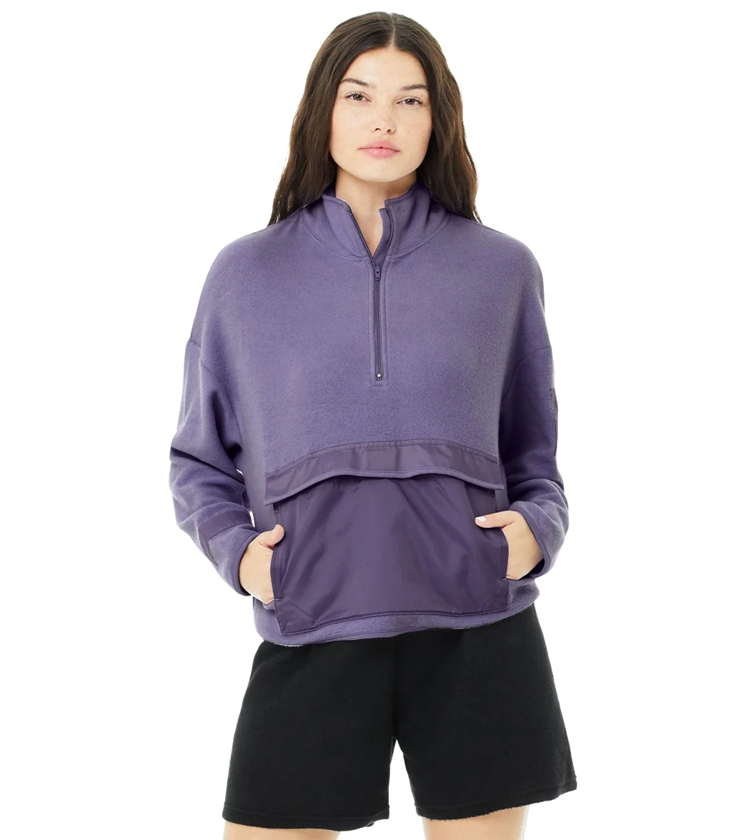 Bella + Canvas Sueded 1/2 Zip Pullover - Image 6