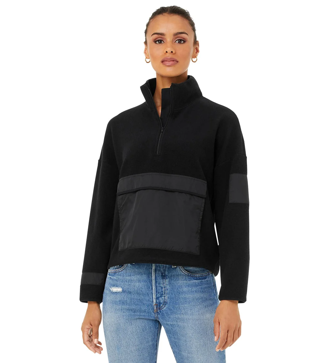 Bella + Canvas Sueded 1/2 Zip Pullover - Image 7