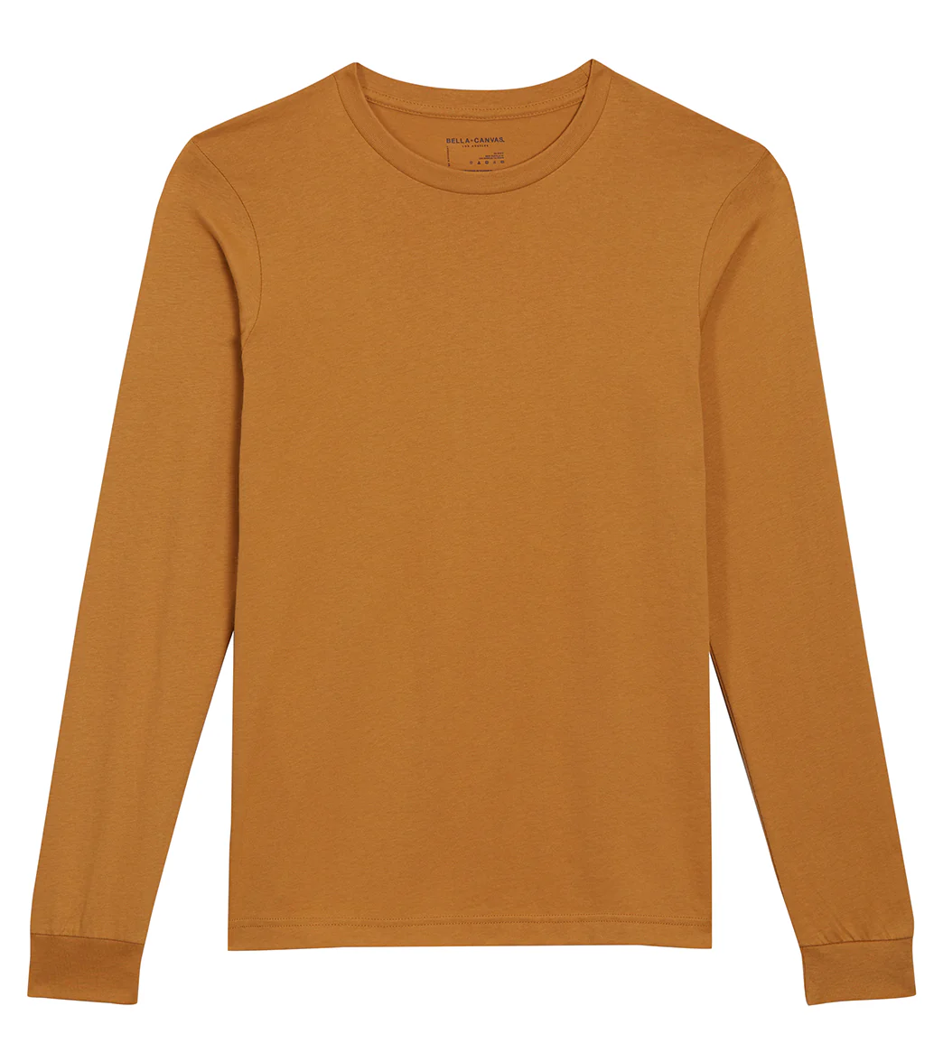 Bella + Canvas Sueded Airlume Long Sleeve Tee - Image 22