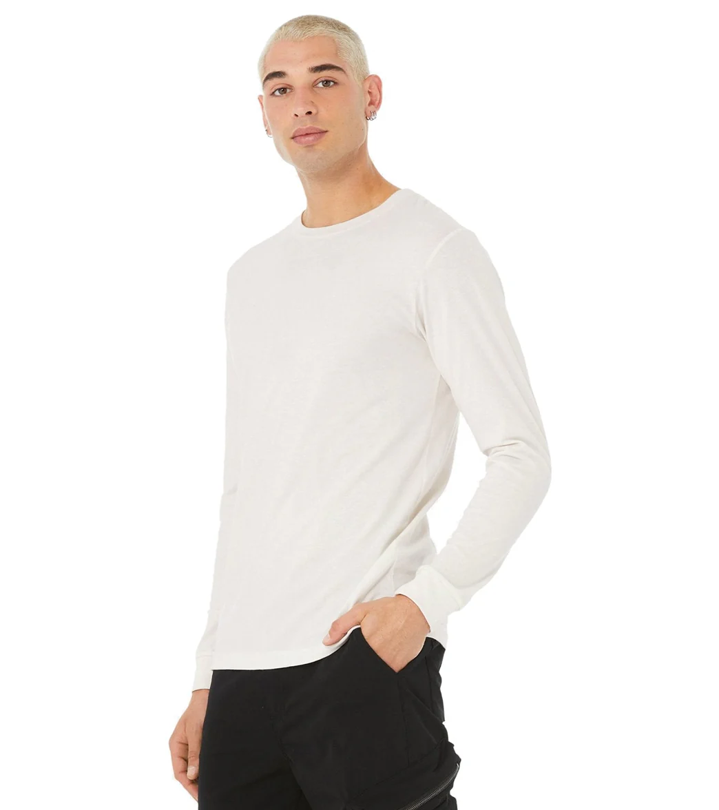 Bella + Canvas Sueded Airlume Long Sleeve Tee - Image 8