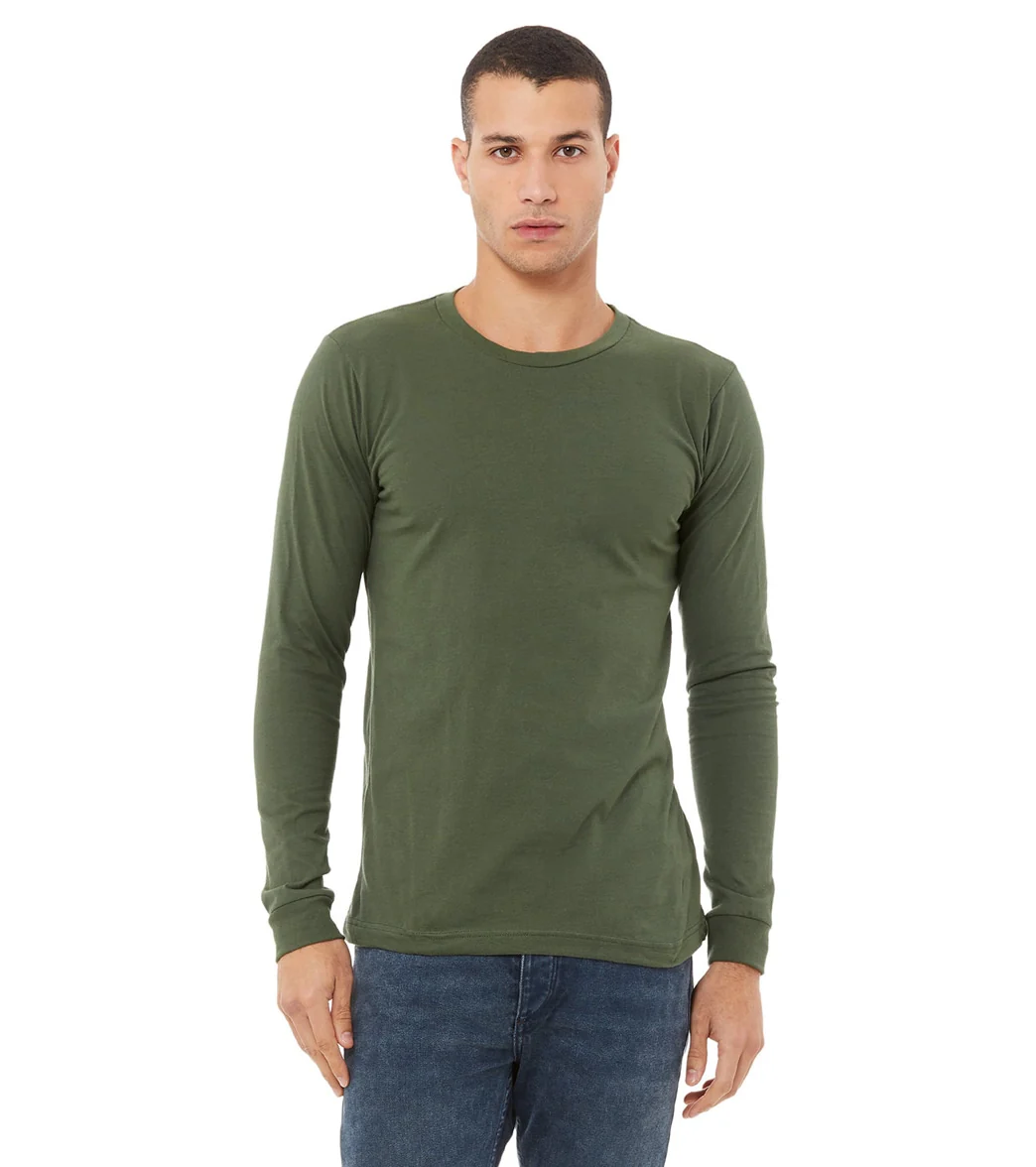 Bella + Canvas Unisex Jersey Long Sleeve T-Shirt - Image 4