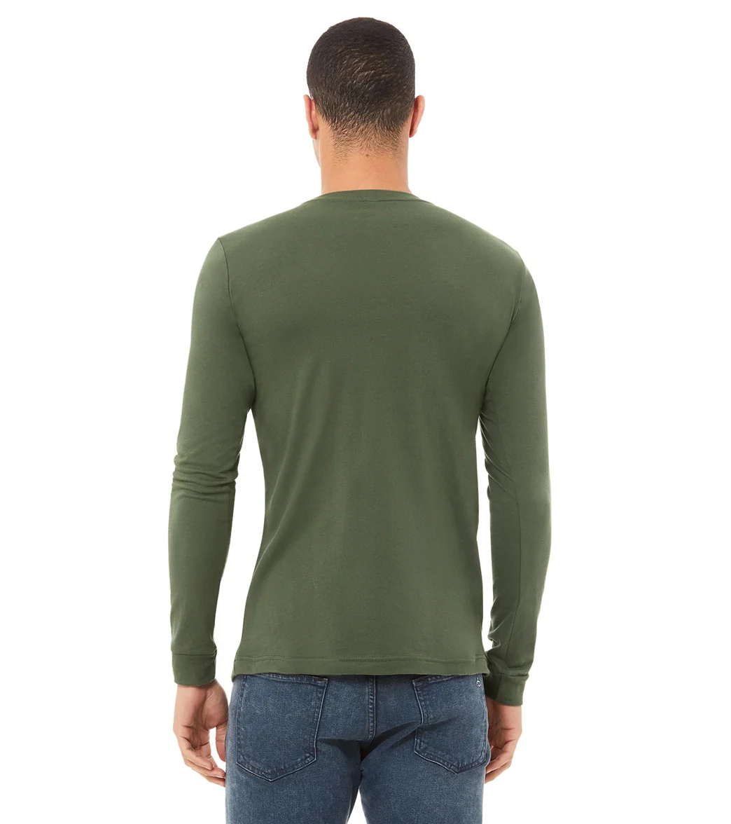 Bella + Canvas Unisex Jersey Long Sleeve T-Shirt - Image 6