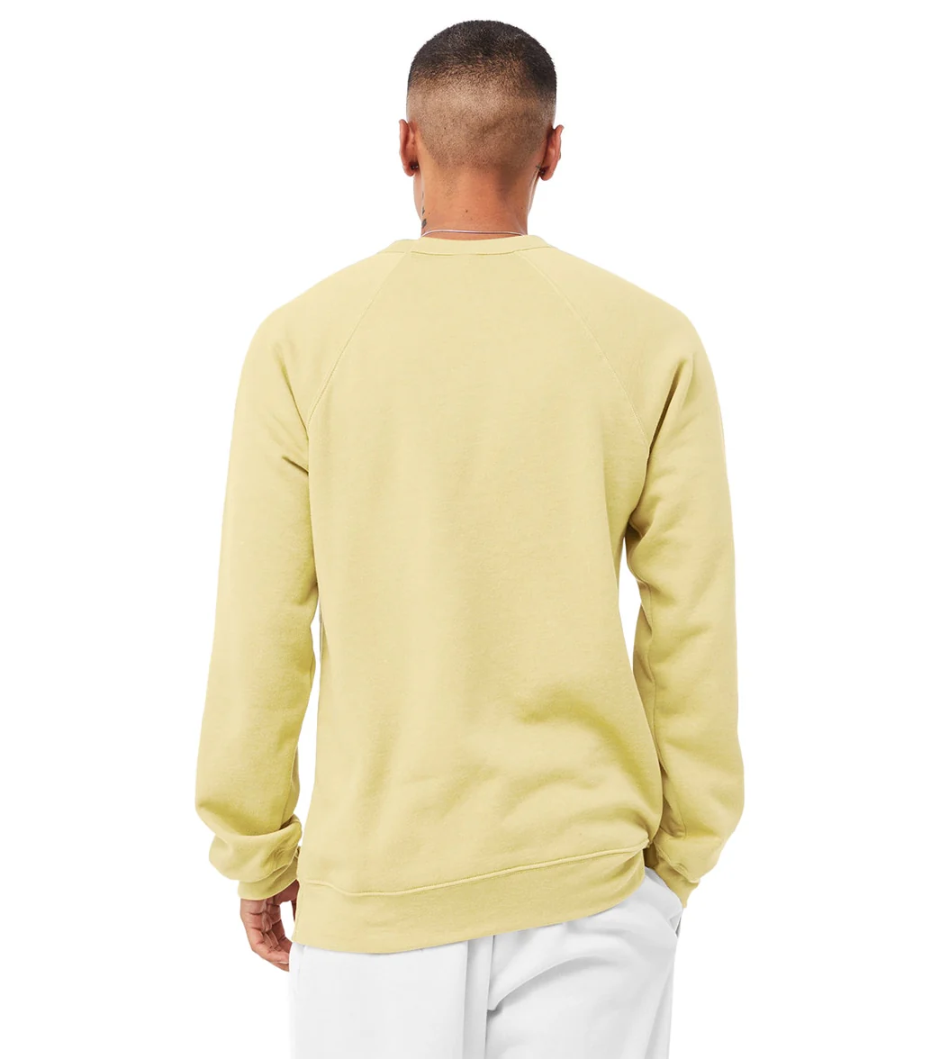 Bella + Canvas Unisex Sponge Fleece Crew Neck Sweatshirt - Image 17