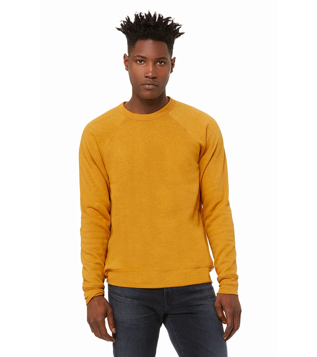 Bella + Canvas Unisex Sponge Fleece Crew Neck Sweatshirt - Image 20