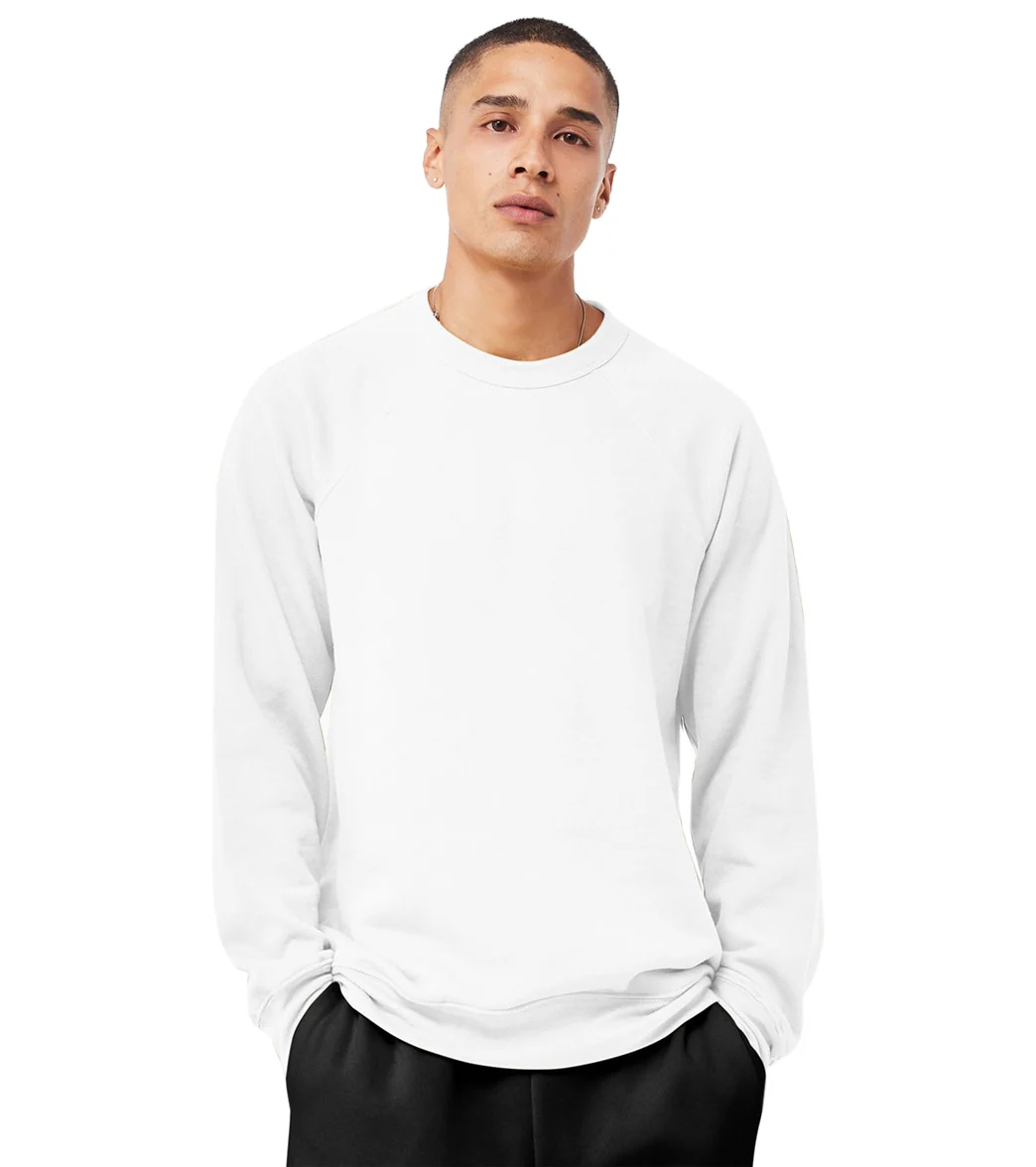Bella + Canvas Unisex Sponge Fleece Crew Neck Sweatshirt - Image 5