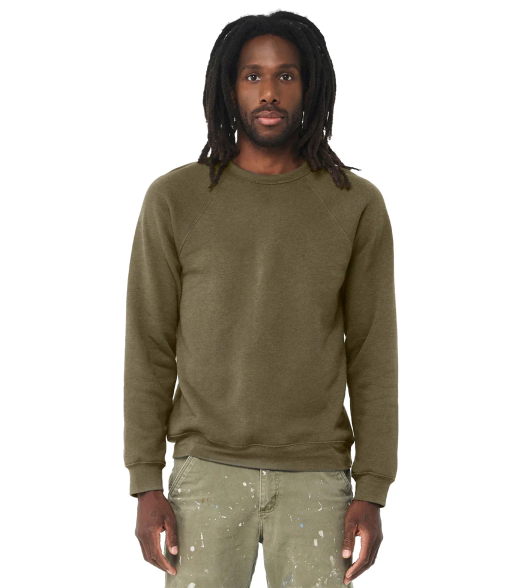 Bella + Canvas Unisex Sponge Fleece Crew Neck Sweatshirt - Image 58