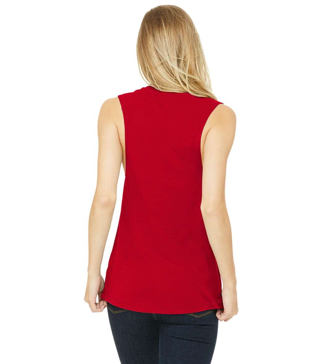 Bella + Canvas Women’s Flowy Scoop Muscle Tank - Image 102